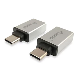 Adapter, USB-C-USB-A átalakító, 2 db, EQUIP