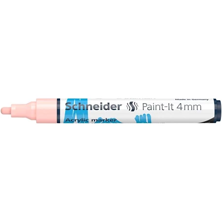 Akril marker, 4 mm, SCHNEIDER Paint-It 320, barack