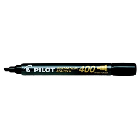 Alkoholos filc PILOT Permanent Marker 400 1,5-4 mm, vágott, fekete
