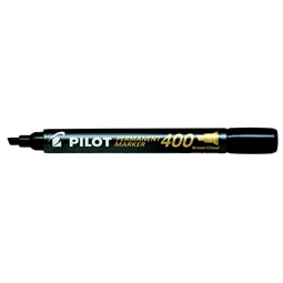 Alkoholos filc PILOT Permanent Marker 400 1,5-4 mm, vágott, fekete