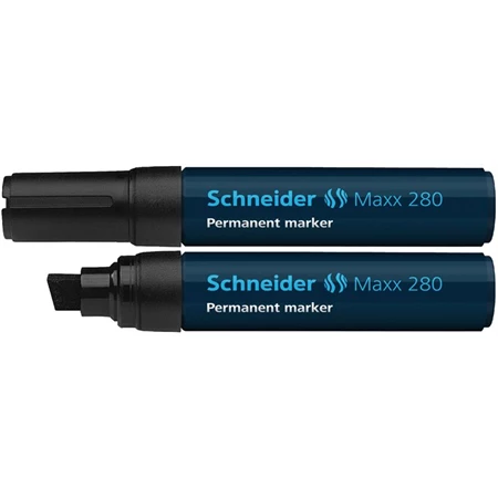 Alkoholos filc SCHNEIDER Maxx 280 4-12 mm, fekete, vágott
