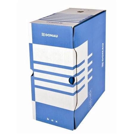 Archiváló doboz DONAU 15,5cm, karton, kék