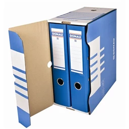 Archiváló doboz DONAU 15,5cm, karton, kék