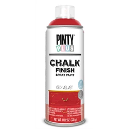 Bútorfesték spray, PINTY PLUS Chalk, 400ml bársony piros