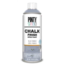 Bútorfesték spray, PINTY PLUS Chalk, 400ml indigó kék