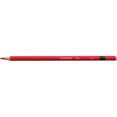 Színes ceruza STABILO All piros, szinte minden felületre ír