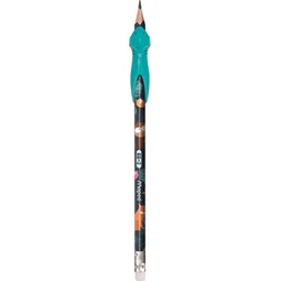 Ceruza készlet 2db-os MAPED Jungle Fever ceruzafogóval háromszögletű HB radíros