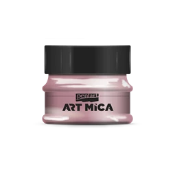 Csillámpor Art Mica üveggyantához 9g, rózsaszín