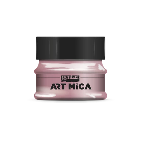 Csillámpor Art Mica üveggyantához 9g, rózsaszín
