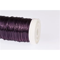 Drót 0,5mm sima 100gr lila színű
