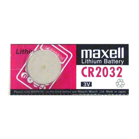 Elem gomb MAXELL CR2032, 3V bliszter