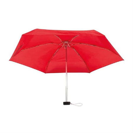 Esernyő mini, cipzáros tokban, piros o 92cm