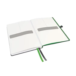 Jegyzetfüzet A/5 LEITZ Complete keményfedeles, kockás, 80 lap, fekete