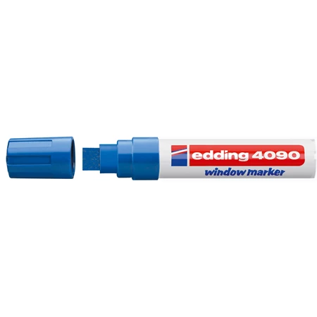 Folyékony krétamarker EDDING 4090 4-15mm kék