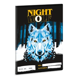 Füzet A/5 sima ARS UNA 32lap Nightwolf 20-32