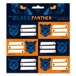 Füzetcimke ARS UNA 18db-os Black Panther