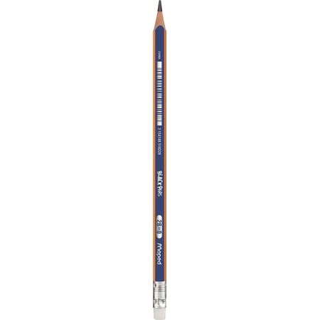 Ceruza MAPED Black Peps Navy háromszögletű 2B radíros