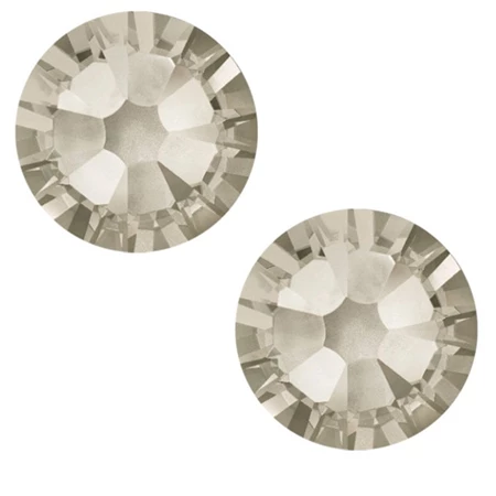 Gyöngy alkatrész-Swarovski, SS3 ragasztható kristály, 20db/csomag, silver shade-2000F