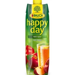 Gyümölcslé 100% 1 liter RAUCH Happy day alma