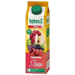 Gyümölcslé 100% 1 liter HOHES C Plus Antiox red multivitamin