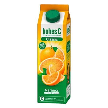 Gyümölcslé 100% 1 liter HOHES C narancs-acerola