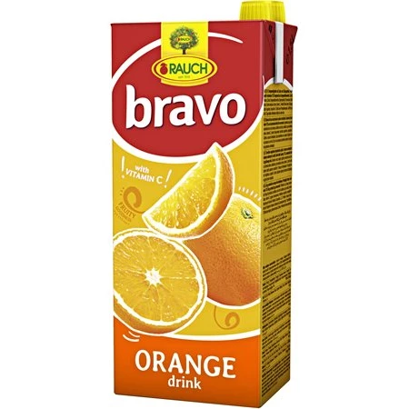 Gyümölcslé 12% 1,5 liter RAUCH Bravo narancs