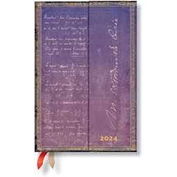 Határidőnapló 2024 Paper Blanks mini napi gumis Embellished Manuscripts