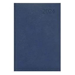 Határidőnapló 2024 napi A/5 TOPTIMER Traditional T021 kék