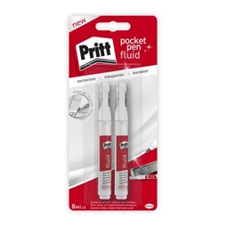 Hibajavító toll Pritt Pocket Pen 8 ml, 2db/csomag