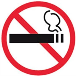 Információs matrica APLI Tilos a dohányzás