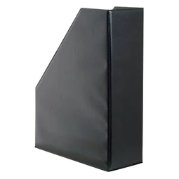 Iratpapucs VICTORIA PVC, 95 mm, fekete