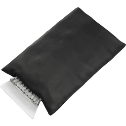 Jégkaparó kesztyűs, 27,5 x 16 x 1,6 cm. fekete