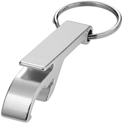 Kulcstartó fém sörnyitós, 1 x 5,5 x 1,5 cm ezüst