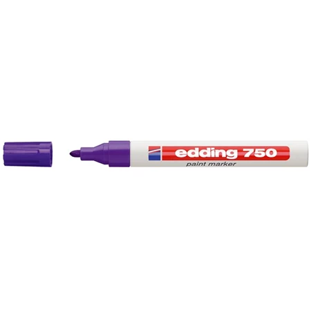 Lakkfilc EDDING 750 vonalvastagság: 2-4 mm, lila