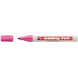 Lakkfilc EDDING 750 vonalvastagság: 2-4 mm, rózsaszín