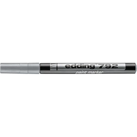 Lakkfilc EDDING 792 vonalvastagság: 0,8mm, ezüst