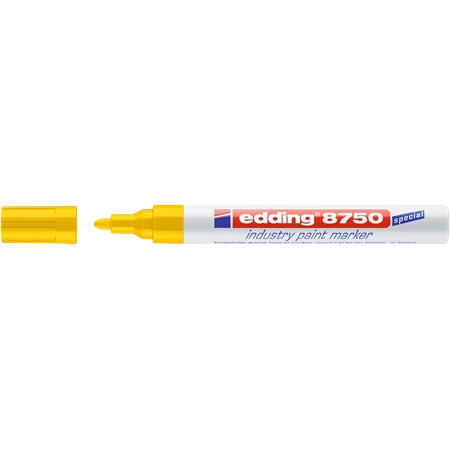 Lakkfilc EDDING 8750 2-4 mm ipari, sárga