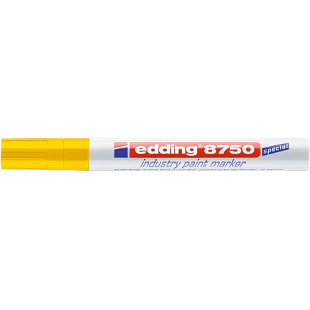 Lakkfilc EDDING 8750 2-4 mm ipari, sárga