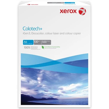 Másolópapír A/3 XEROX Colotech 100g, digitális, 500lap/csomag