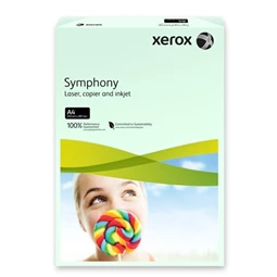 Másolópapír A/4, 80g. XEROX Symphony zöld (pasztell) 500lap/csomag