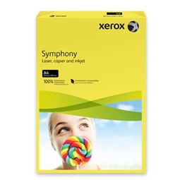 Másolópapír színes A/4, 80g. XEROX Symphony sötétsárga (intenzív) 500lap/csomag