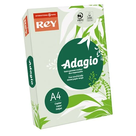 Másolópapír színes A/4 REY Adagio 80g, pasztell zöld