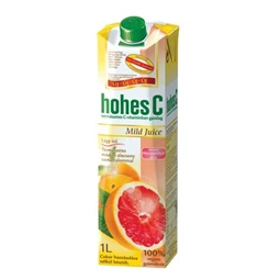 Gyümölcslé 100% 1liter HOHES C Mild Juice pink grapefruit-alma-narancs