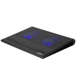 Notebook állvány hűtőventilátorral, 17,3", RIVACASE "5557", fekete