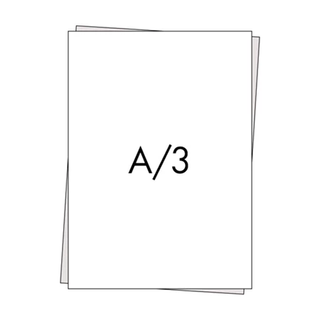 Rajzlap műszaki A/3 10ív/csomag 180gr ofszet papír