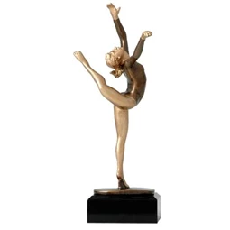Sport figura resin RXY656/BR torna 25cm magas