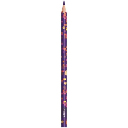 Színes ceruza készlet 12db-os MAPED Pixel Party háromszögletű