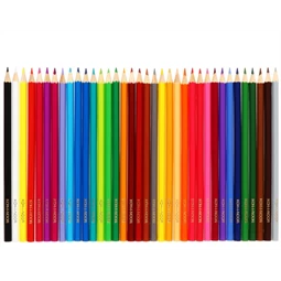 Színes ceruza készlet 36db-os KOH-I-NOOR 3555 mosómedve, hatszögletű fatest, 7mm-es ceruza vastagság