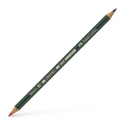 Színes ceruza postairón FABER piros-kék vékony henger test