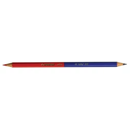 Színes ceruza postairón STABILO 979/815 piros-kék, vékony